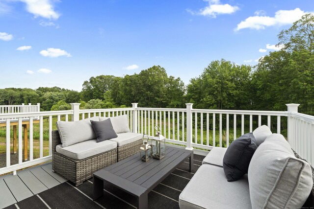 65 Soderman Way Unit 65, Cheshire, CT 06410 - wooden terrace with an outdoor living space