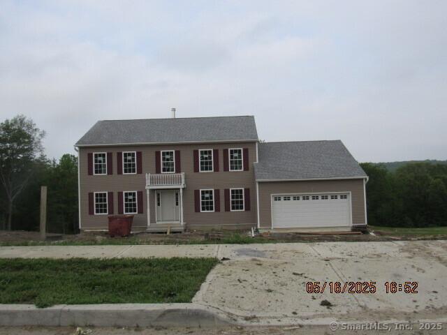 150 Warm Earth Rd, Naugatuck, CT 06770 - view of front of house with an attached garage
