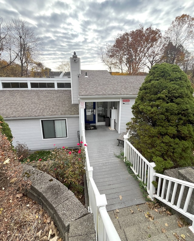 view of front of house