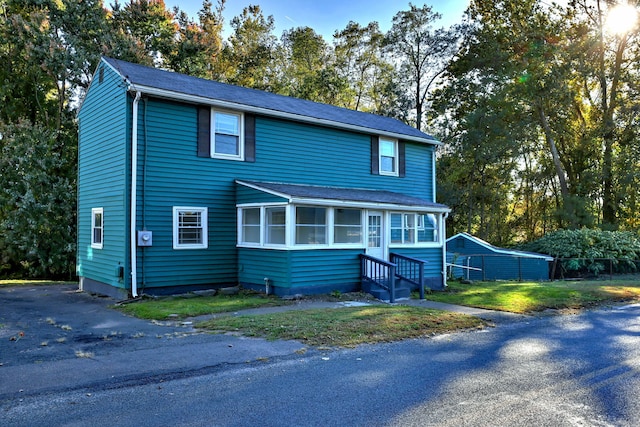 view of front of house