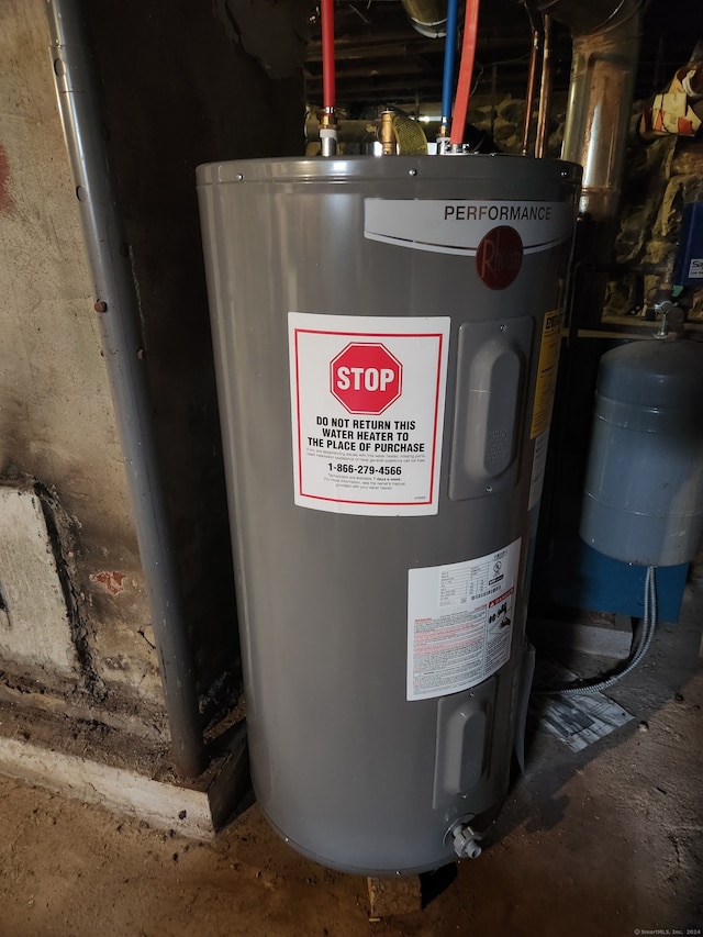 utilities with water heater