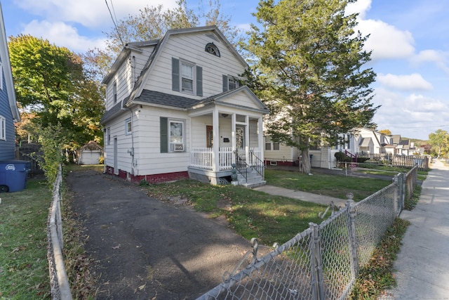 view of bungalow-style home