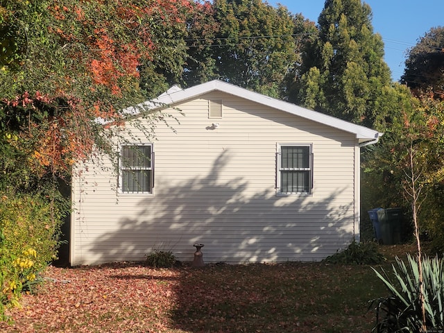 view of property exterior