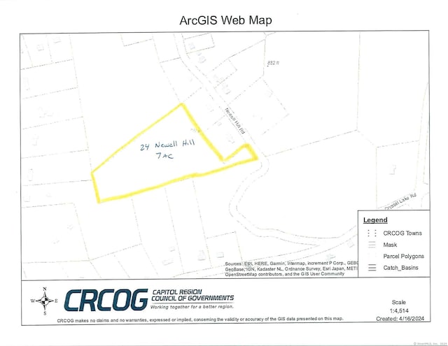 24 Newell Hill Rd, Ellington CT, 06029 land for sale