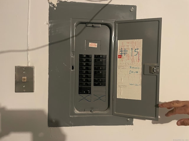 utilities with electric panel