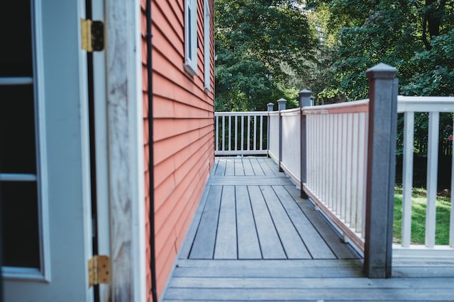 view of deck