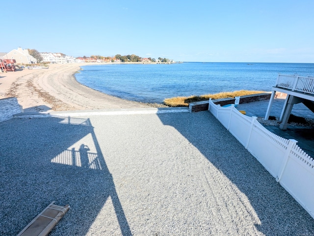 view of water feature