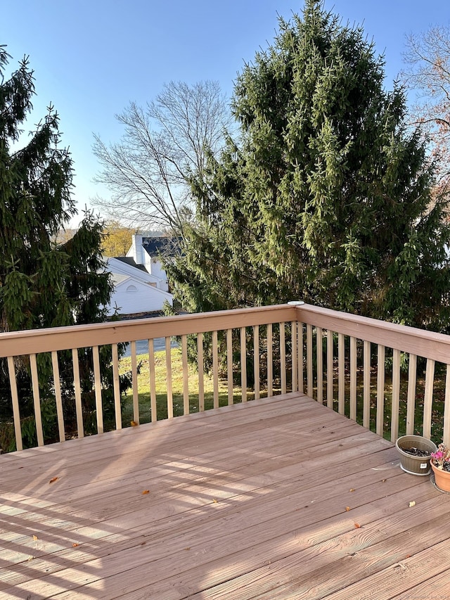 view of deck