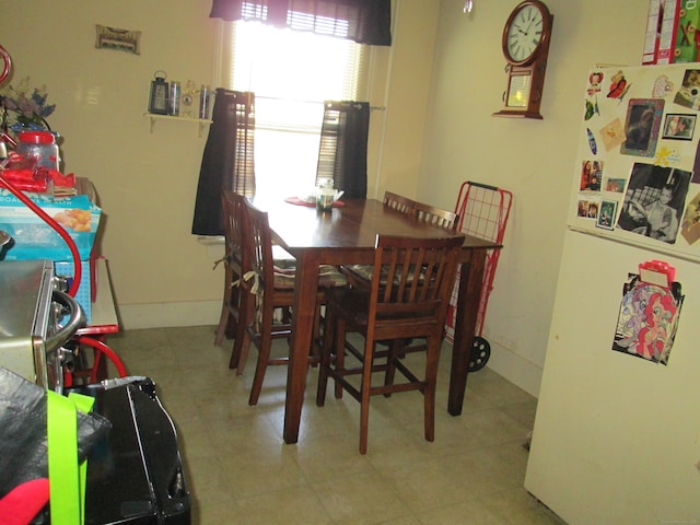 view of dining area