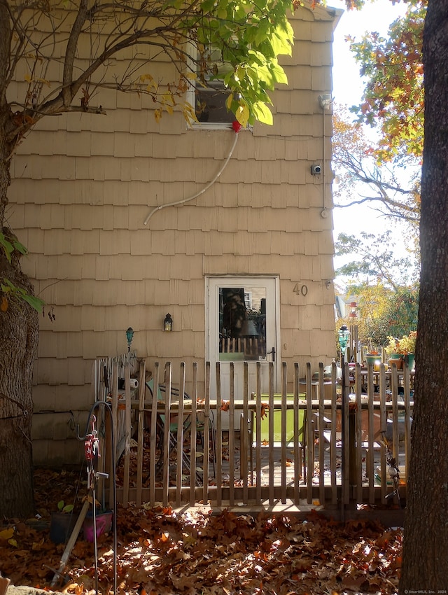 view of side of home