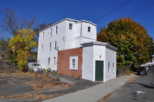 21 Violet St, Waterbury, CT 06704 - view of home's exterior with brick siding