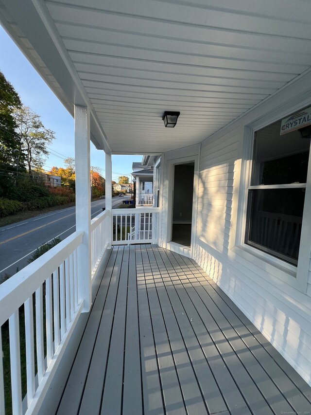 view of deck