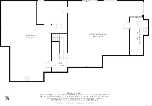 18 Eastern Ln, New Milford, CT 06776 - view of floor plan / room layout