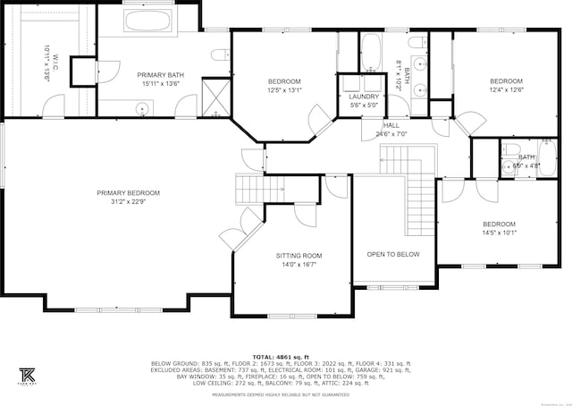 18 Eastern Ln, New Milford, CT 06776 - view of room layout