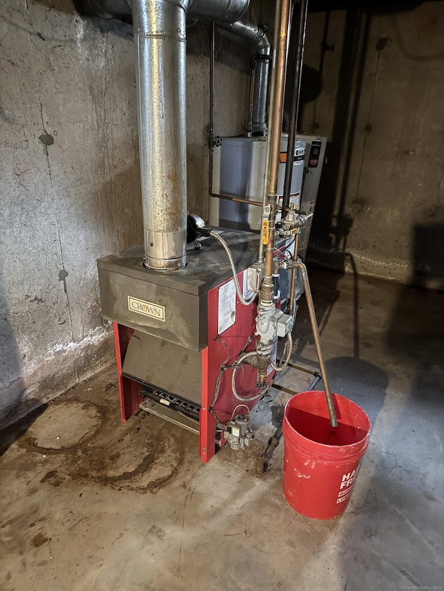 utilities with water heater