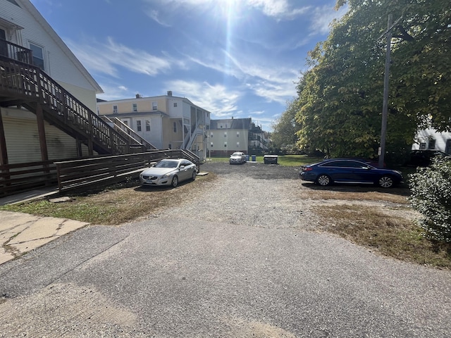 22-26 Hunters Ave, Norwich, CT 06380 - view of dirt / gravel road featuring stairway
