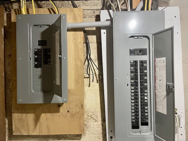 utilities with electric panel