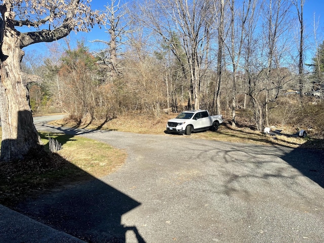 view of road