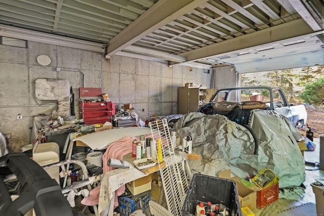 82 Pendleton Hill Rd, Voluntown, CT 06384 - view of garage