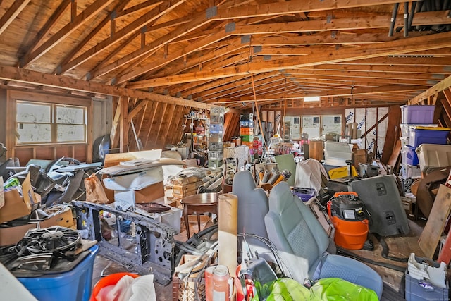 82 Pendleton Hill Rd, Voluntown, CT 06384 - misc room with vaulted ceiling