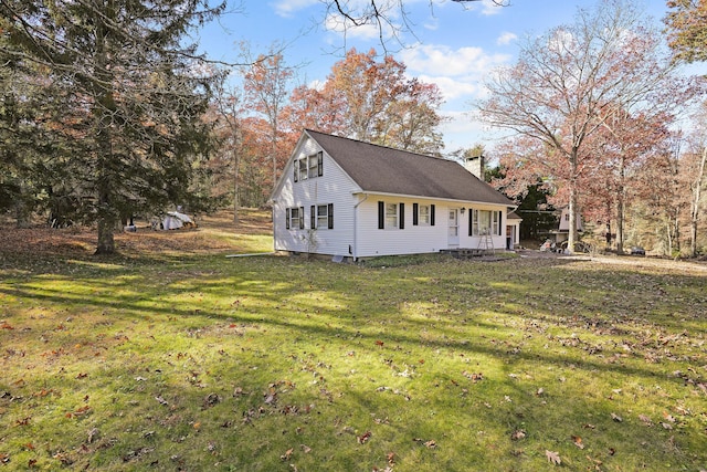 82 Pendleton Hill Rd, Voluntown, CT 06384 - view of front of property with a front yard