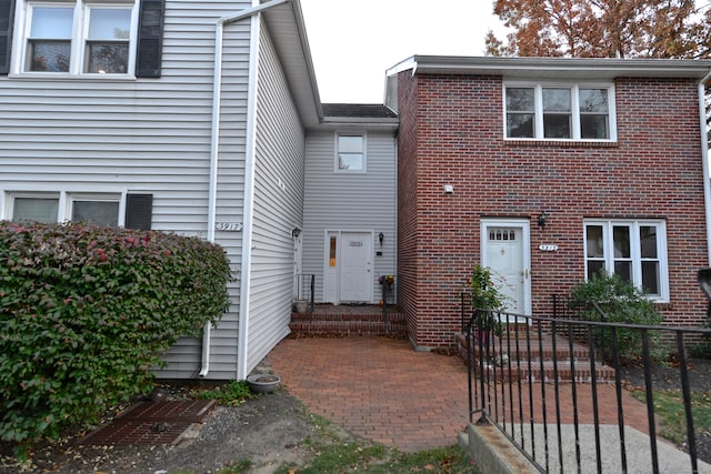 rear view of house with a patio area