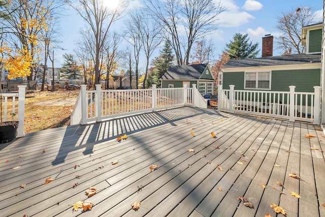 view of deck