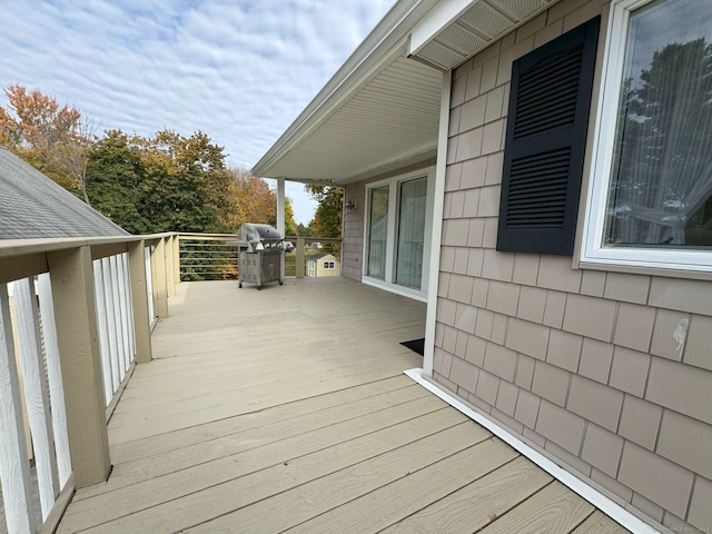 view of deck