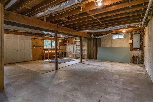 13 Longview Ter Unit 13, Madison, CT 06443 - basement with electric panel