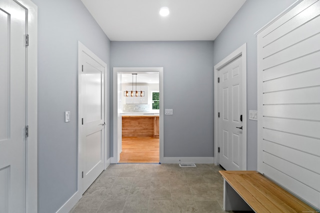 view of mudroom