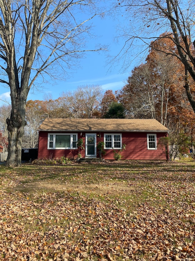 view of ranch-style home