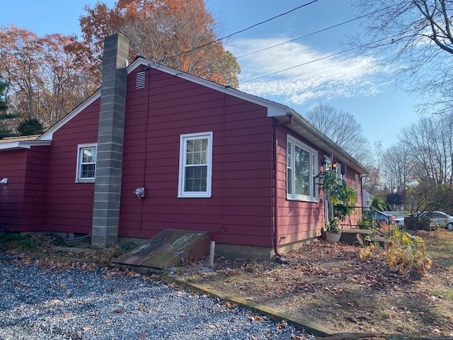 view of property exterior