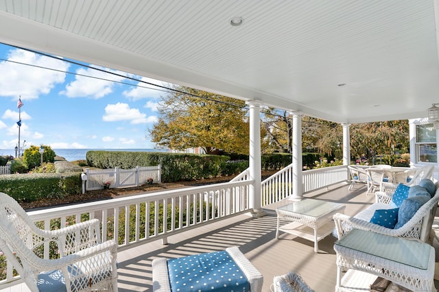 10 Island View Ave, Branford, CT 06405 - deck featuring fence