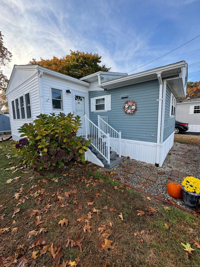 view of front of house