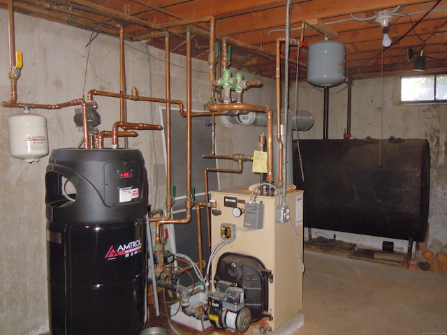 utilities featuring water heater