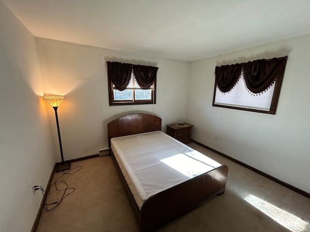 unfurnished bedroom featuring carpet