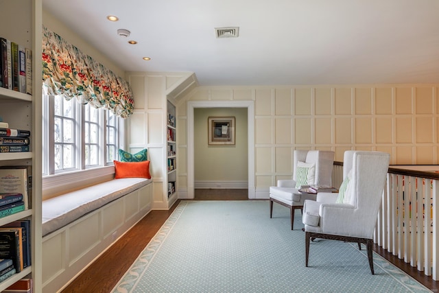 11 Ravenrock Rd, Roxbury, CT 06783 - sitting room with dark wood-type flooring