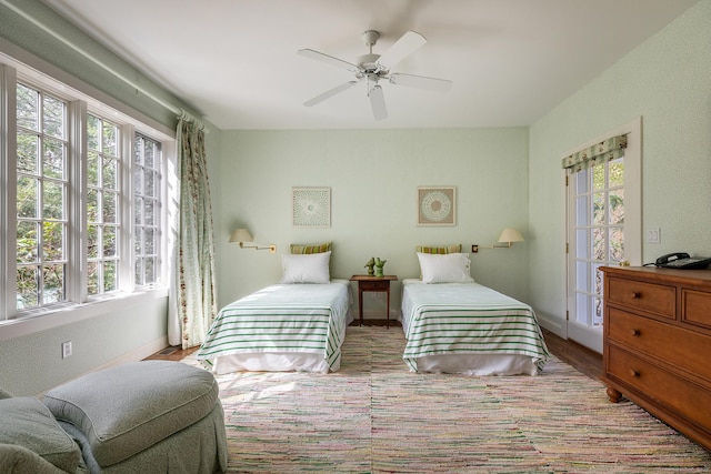 11 Ravenrock Rd, Roxbury, CT 06783 - bedroom featuring baseboards and ceiling fan