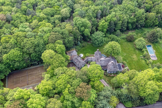 11 Ravenrock Rd, Roxbury, CT 06783 - aerial overview of property's location featuring a heavily wooded area
