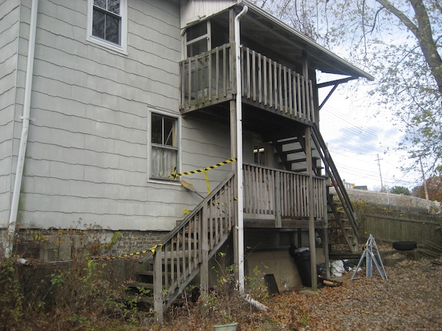 view of property exterior