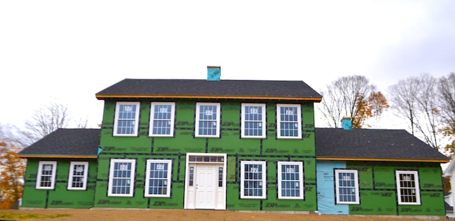 view of colonial house