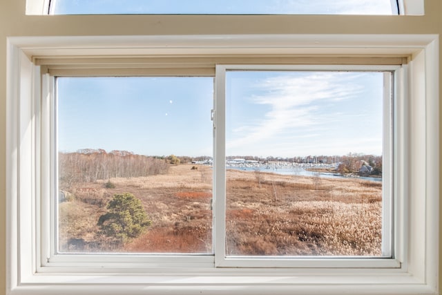 room details with a water view