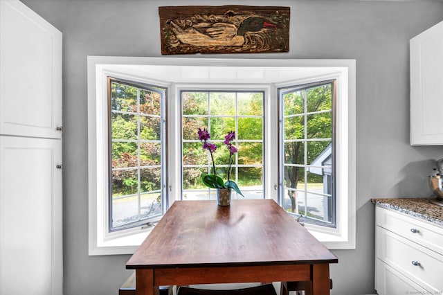 view of dining room