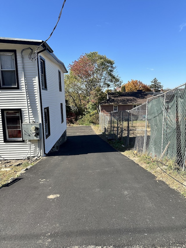 view of side of home