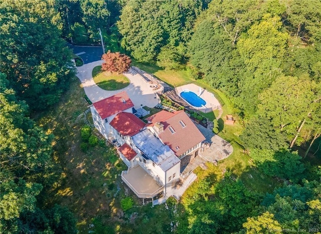 7 Topping Ln, Norwalk, CT 06854 - aerial view of a forest