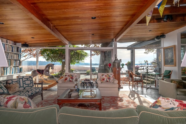 view of patio / terrace featuring an outdoor living space