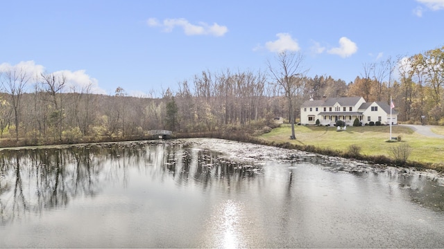 property view of water