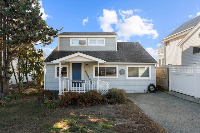 bungalow-style house with a porch