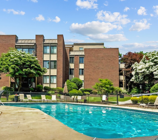 view of swimming pool