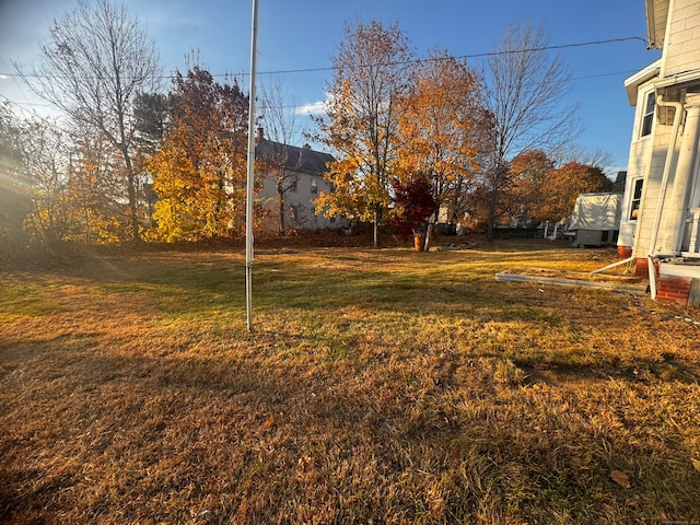 view of yard